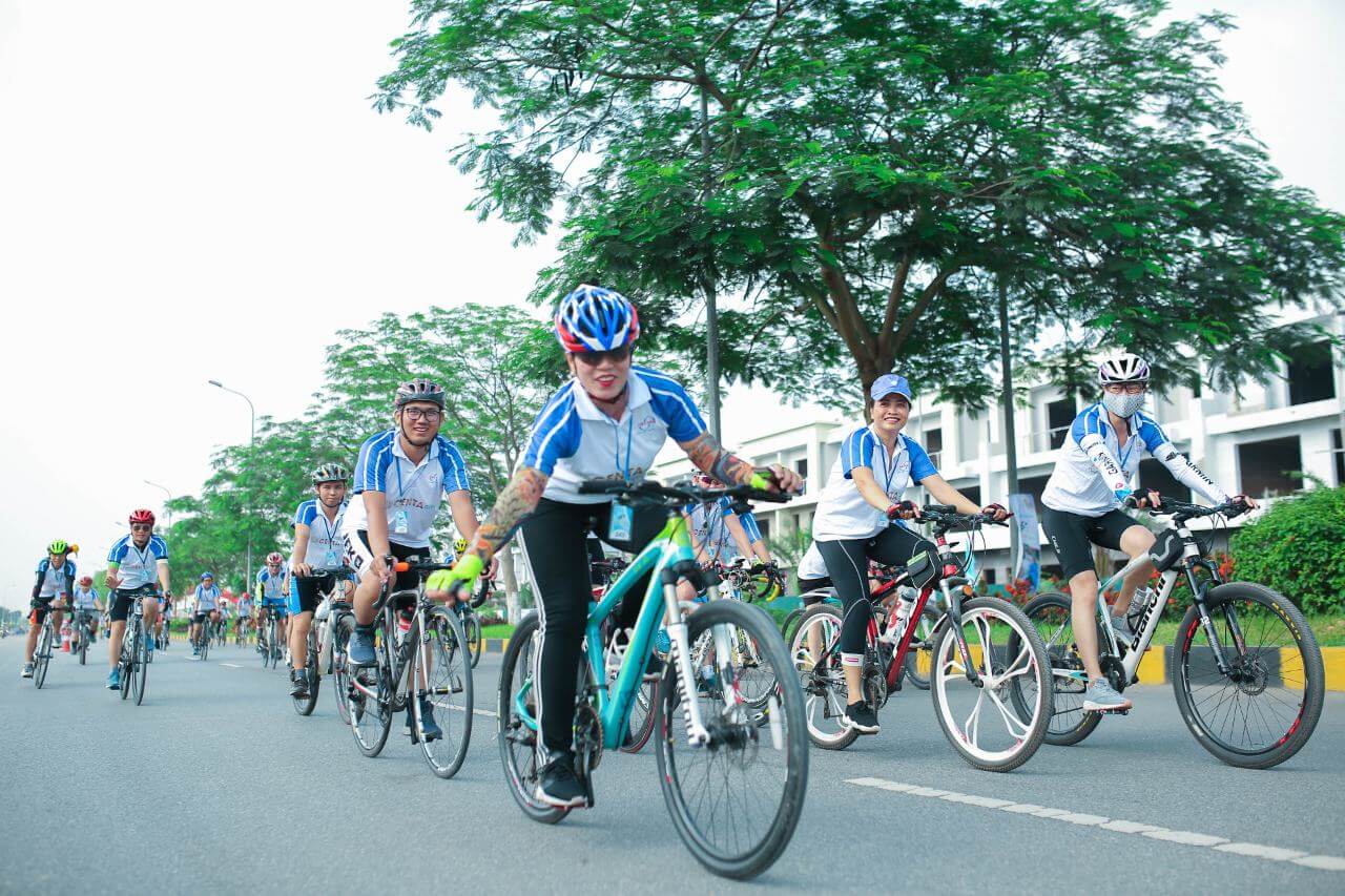 sự kiện đạp xe vì cộng đồng centa city open
