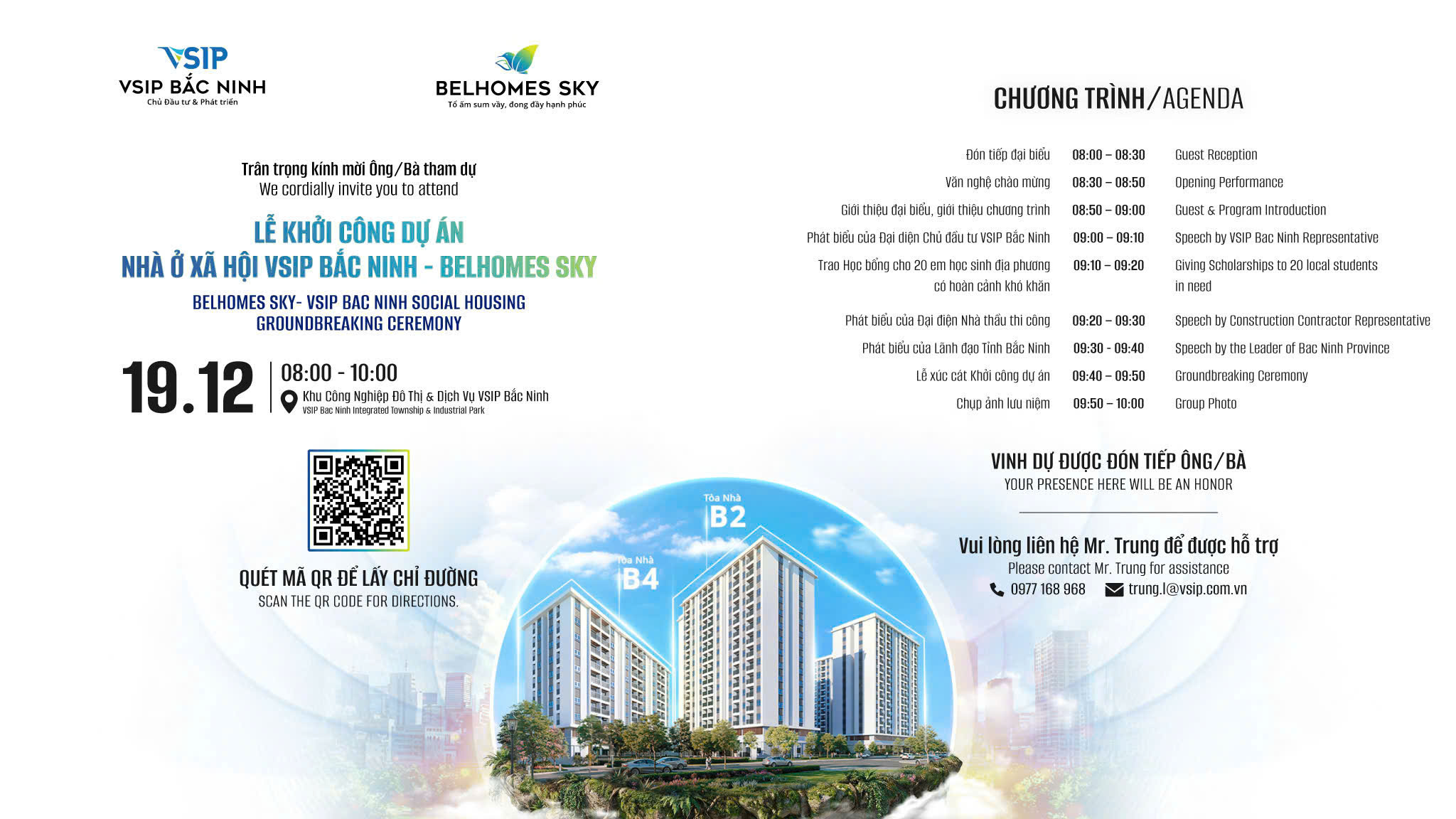 Belhomes Sky VSIP Bắc Ninh – Nhà ở xã hội đáng mong chờ nhất cuối năm 2025, khởi công 19/12