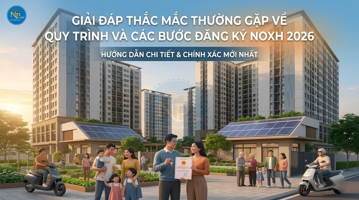 Giải đáp thắc mắc thường gặp về quy trình và các bước đăng ký NOXH 2026